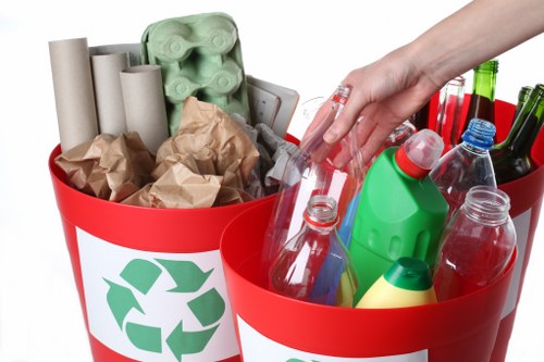 Proper waste management with approved skips
