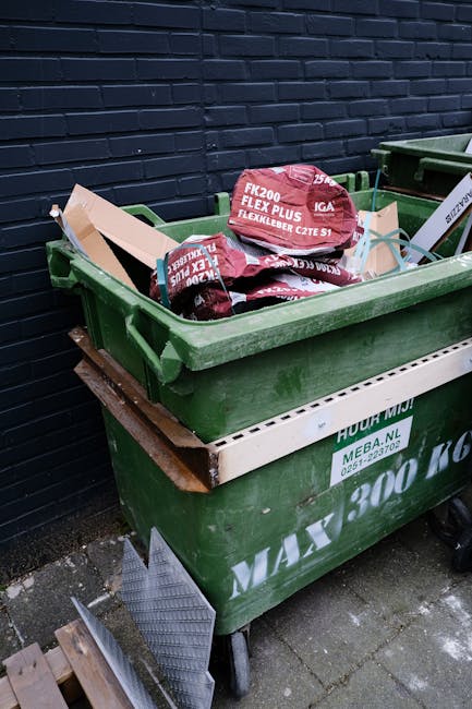 Temple tube rubbish collection guide for quick clearances
